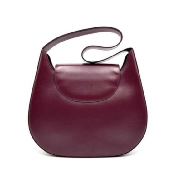 Cartier Red Burgundy Leather Medium
Shoulder Bag - Picture 4 of 10